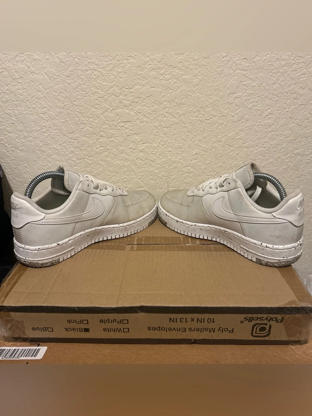 Nike Air Force 1 Low-Top Sneakers - Off White/White